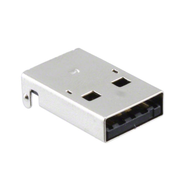 【1002-015-01001】CONN PLUG USB2.0 TYPEA 4POS R/A