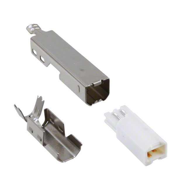 【1002-029-02300】CONN PLUG USB2.0 TYPEB 4POS SLD