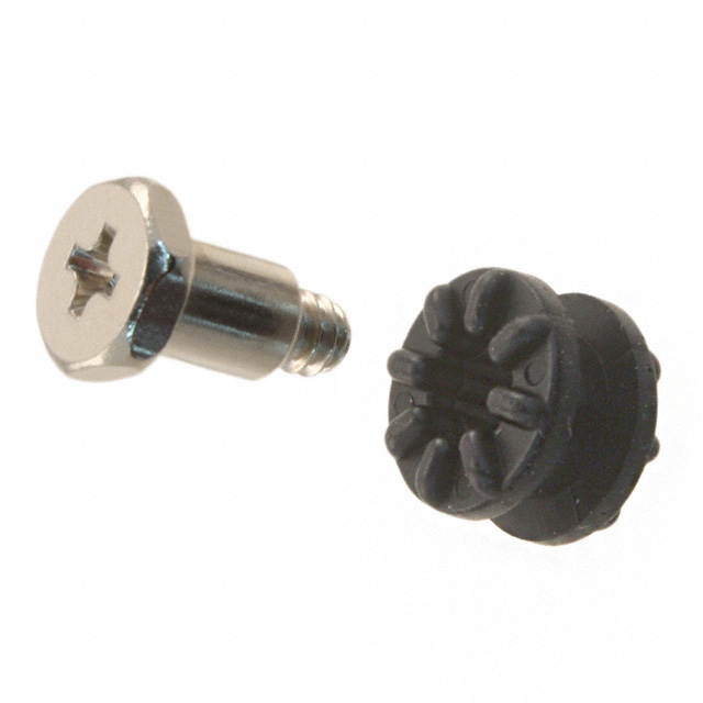 【769】SCREW GROMMET #6-32 RUBBER BLACK