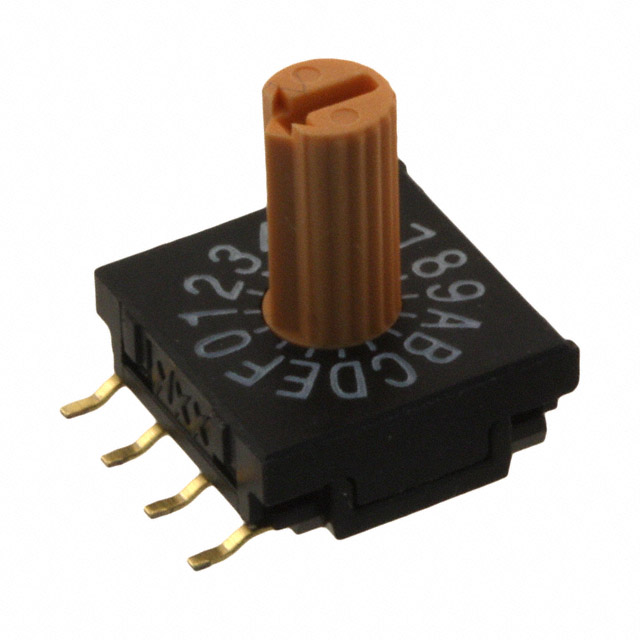 【FR02KR16P-R】SWITCH ROTARY DIP HEX 0.1A 5V [digi-reel品]