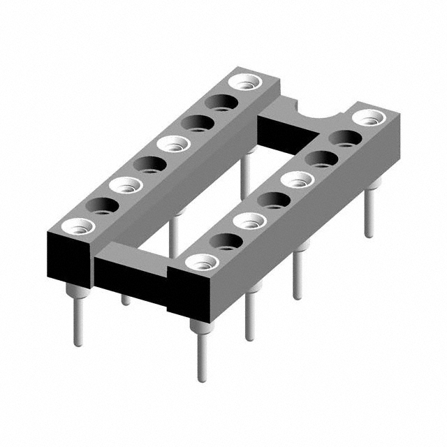 CONN IC DIP SOCKET 16POS GOLD【110-87-316-10-003101】