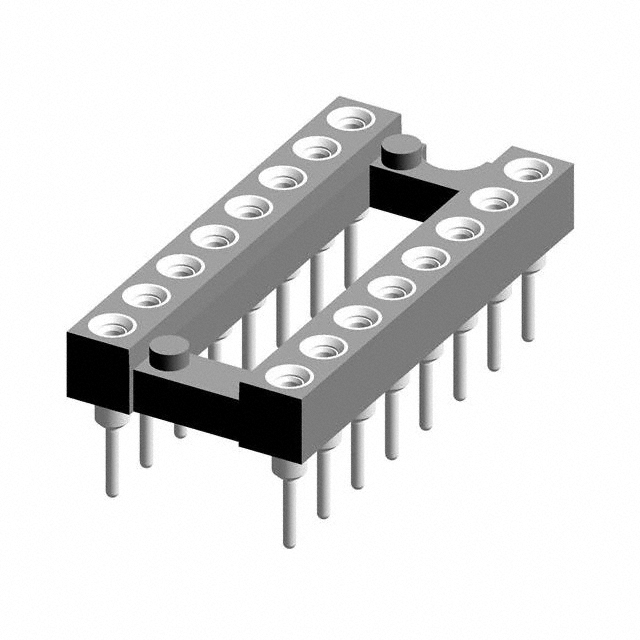【110-87-316-41-001101】CONN IC DIP SOCKET 16POS GOLD