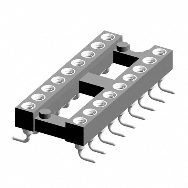 【110-87-318-41-105101】CONN IC DIP SOCKET 18POS GOLD