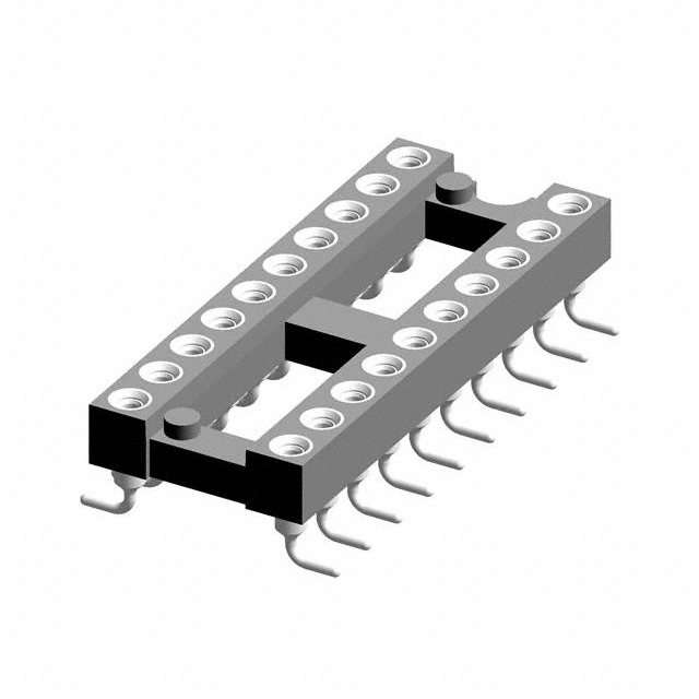 CONN IC DIP SOCKET 20POS GOLD【110-87-320-41-105101】