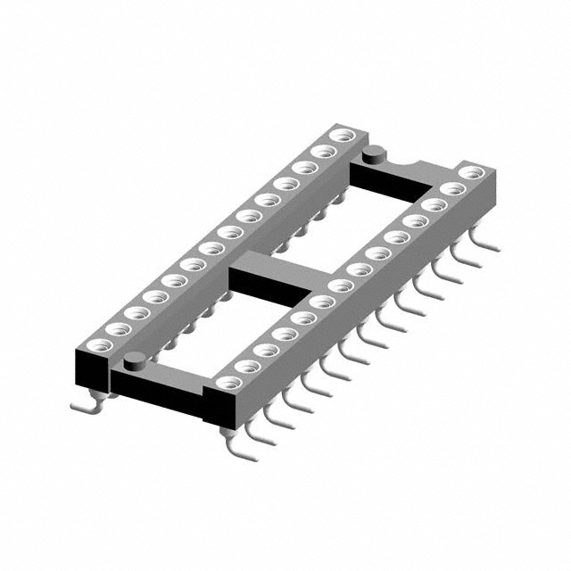 CONN IC DIP SOCKET 28POS GOLD【110-87-428-41-105101】