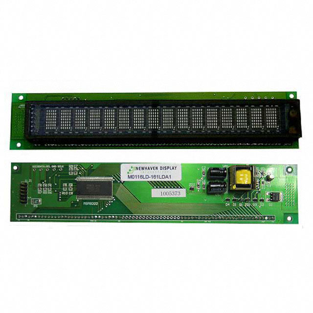 【M0116LD-161LDA1】MODULE VF CHAR 1X16 14.7MM