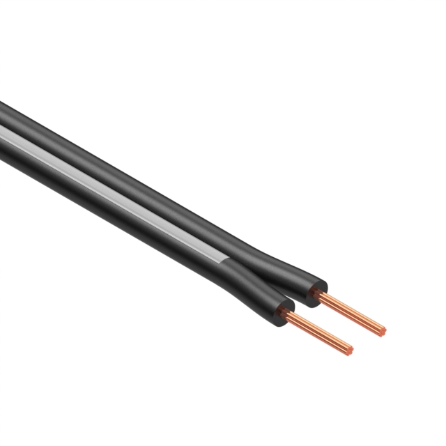 CABLE 2COND 28AWG BLACK METER【30-02851】