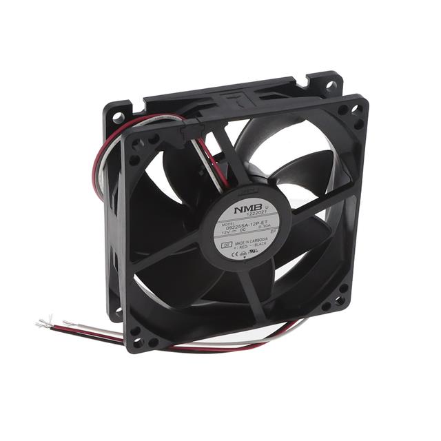 【09225SA-12P-ET-D0】FAN AXIAL 92X25MM 12VDC WIRE