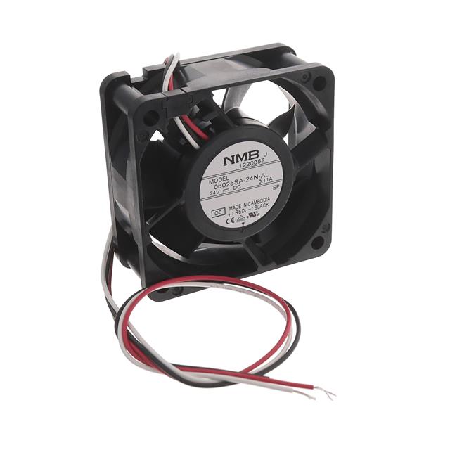 【06025SA-24N-AL-D0】FAN AXIAL 60X25MM 24VDC WIRE