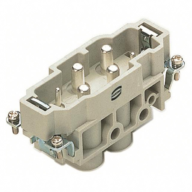 INSERT MALE 4+2POS+1GND SCREW【09380062601】