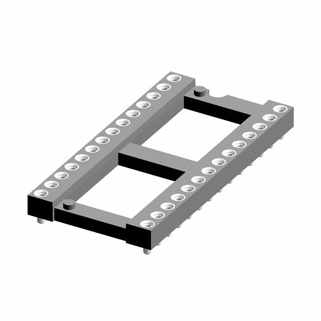 CONN IC DIP SOCKET 28POS GOLD【114-83-628-41-117101】