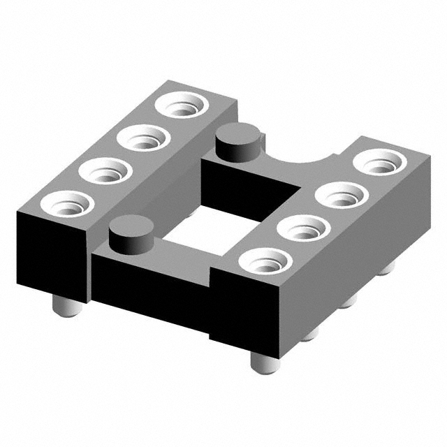 CONN IC DIP SOCKET 8POS GOLD【114-87-308-41-117101】
