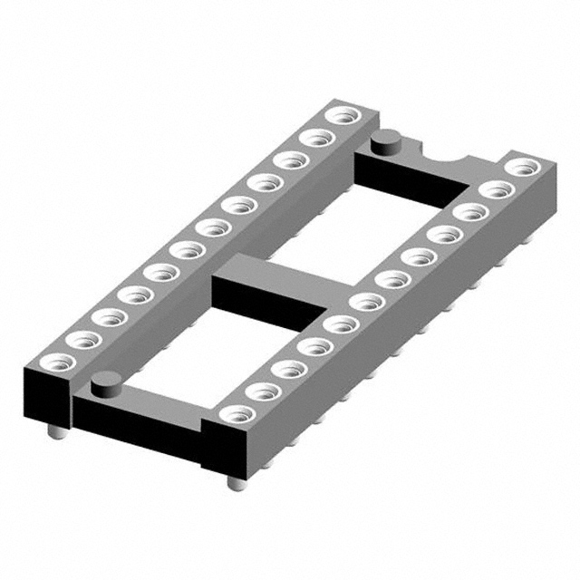 CONN IC DIP SOCKET 24POS GOLD【114-87-424-41-117101】