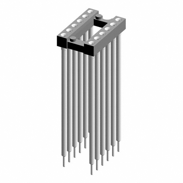 CONN IC DIP SOCKET 12POS GOLD【116-83-312-41-013101】