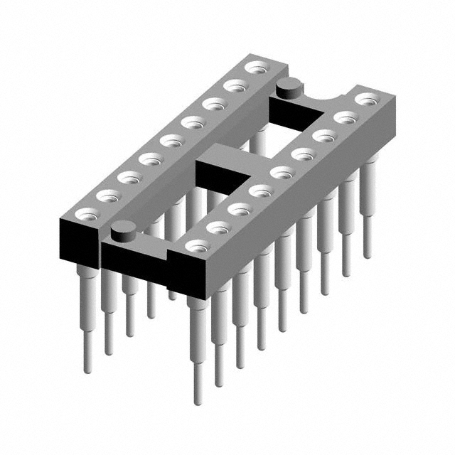 CONN IC DIP SOCKET 18POS GOLD【116-83-318-41-003101】