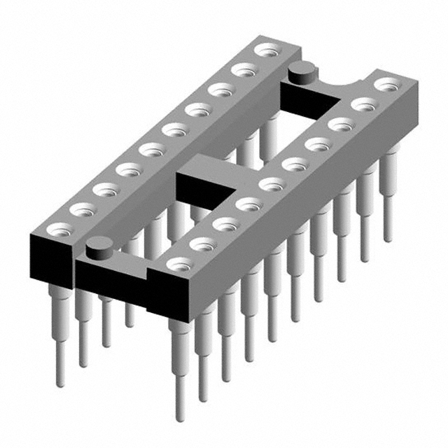 CONN IC DIP SOCKET 20POS GOLD【116-83-320-41-018101】