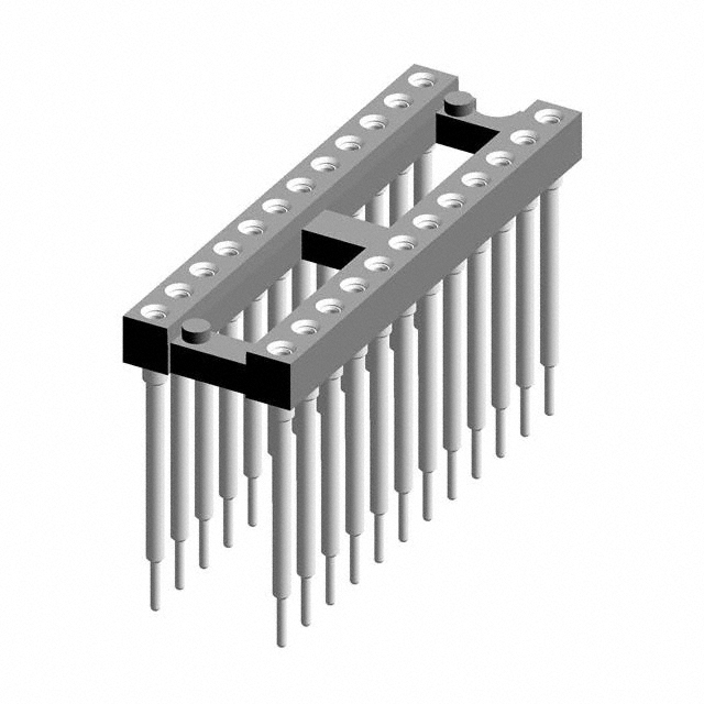 CONN IC DIP SOCKET 24POS GOLD【116-83-324-41-001101】