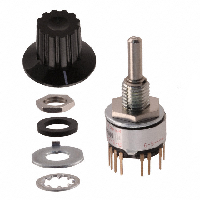 【MRK206-A】SWITCH ROTARY 2-6POS 0.4VA 28V