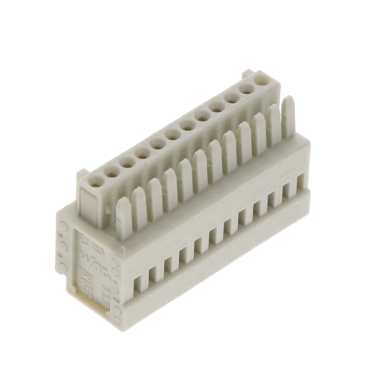 【733-112】TERM BLOCK PLUG 12POS 2.50MM