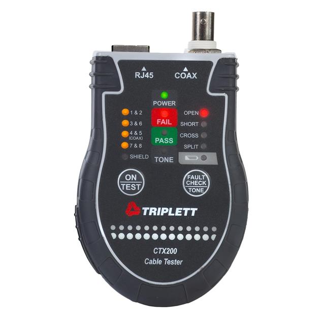 CABLE TESTER NETWORK WITH PROBE【CTX200PA】