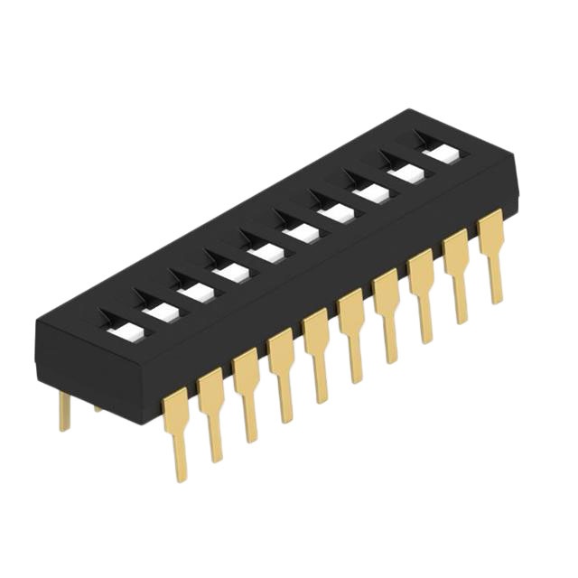 SWITCH SLIDE DIP SPST 0.025A 24V【1-1825002-8】