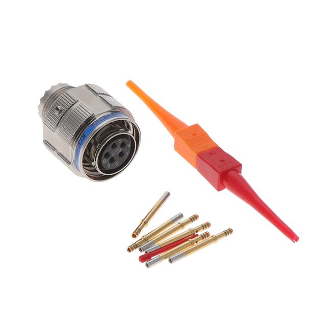 【D38999/26FB5SN】CONN PLUG FMALE 5POS GOLD CRIMP