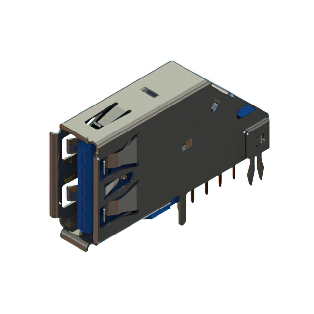 CONN RCPT USB3.2 TYPEA 9POS R/A【690D109-239-012】