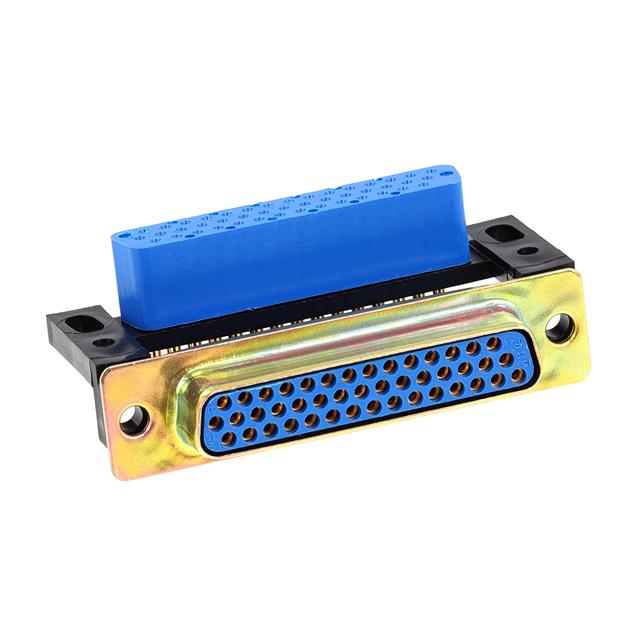 【M24308/23-75F】CONN D-SUB HD RCPT 44P R/A SLDR