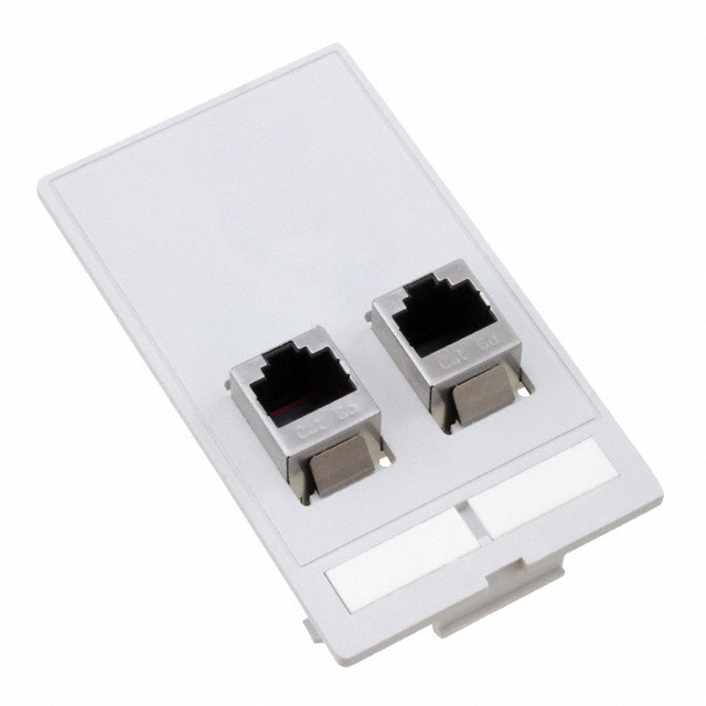 【1657766】INSERT RJ45 JACK DUAL COUPLER