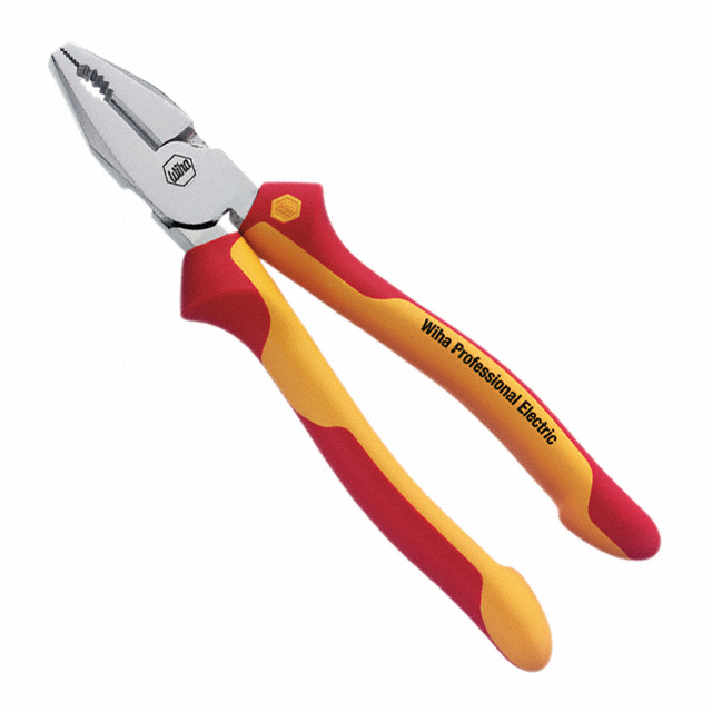【32820】PLIERS COMBO FLAT NOSE 8.86"