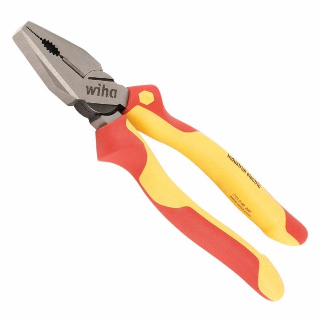【32930】PLIERS COMBO FLAT NOSE 8"