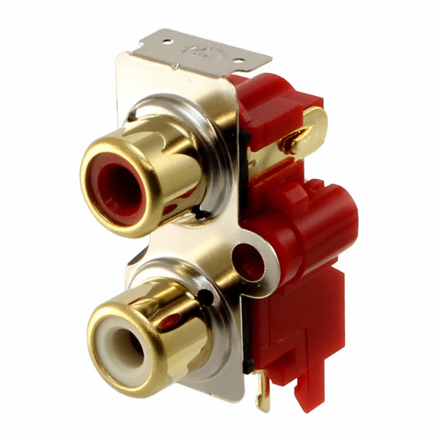 【PJRAS1X2S01AUX】CONN RCA JACK MONO 3.2MM R/A