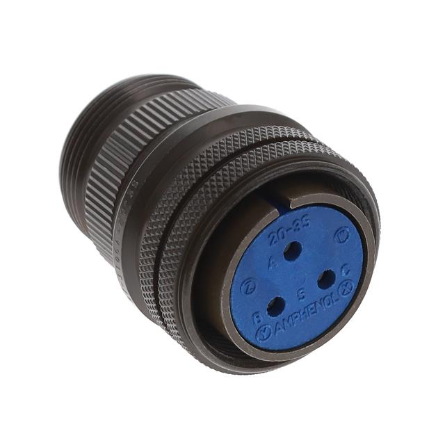 【97-3106A-20-3S】CONN PLUG FMALE 3P SOLDER CUP
