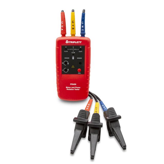 【PR450】MOTOR & PHASE ROTATION TESTER