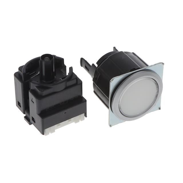SWITCH PUSHBUTTON DPDT 0.1A 30V【A3UL-TMW-1A2C-M】