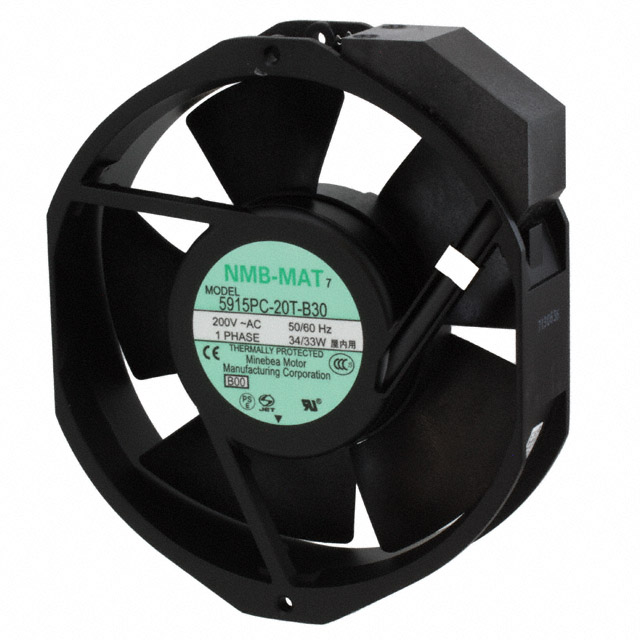 【5915PC-20T-B30-B00】FAN AXIAL 172X38MM 200VAC TERM