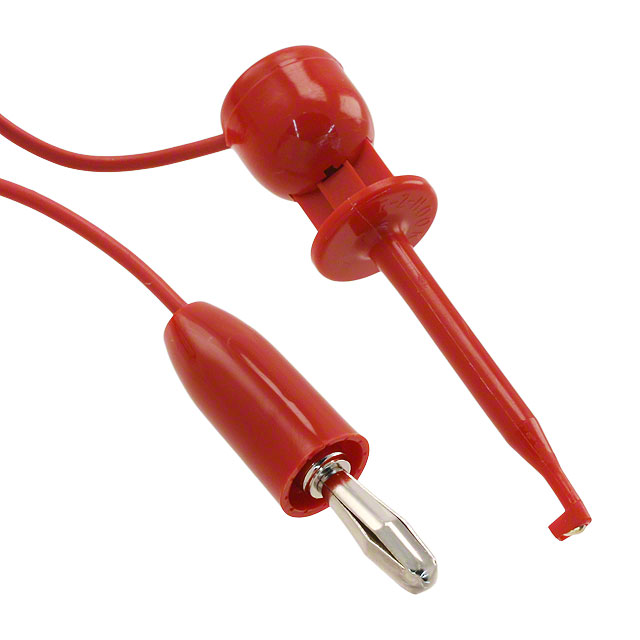 【BX1W-36RED】TEST LEAD BANANA TO GRABBER 36"