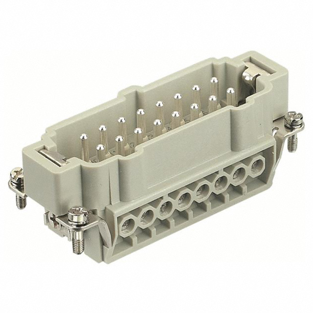【09330162601】INSERT MALE 16POS+1GND SCREW