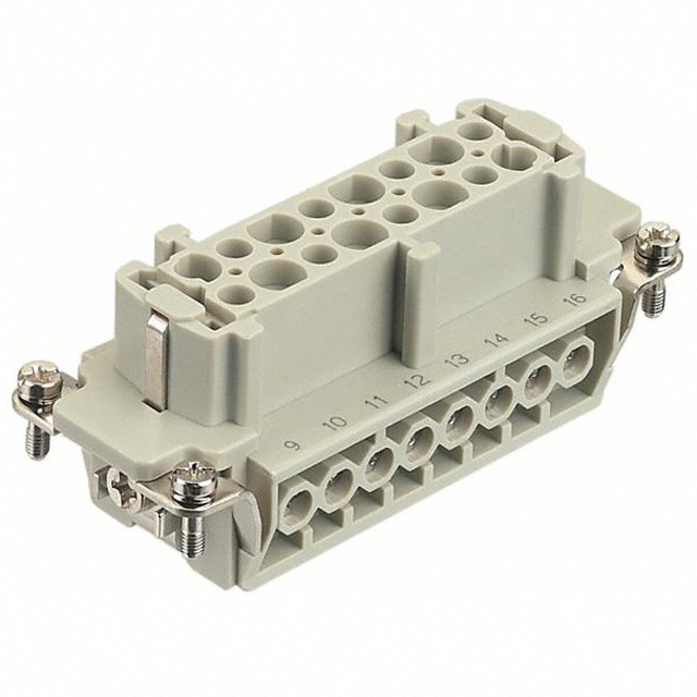 【09330162701】INSERT FEMALE 16POS+1GND SCREW