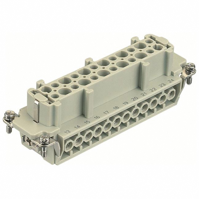 【09330242701】INSERT FEMALE 24POS+1GND SCREW