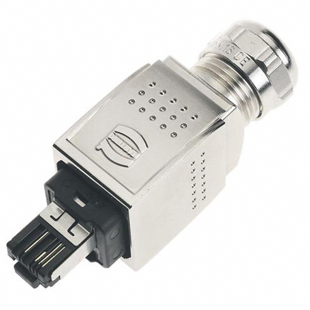 CONN MOD PLUG 8P4C SHIELDED【09352210401】