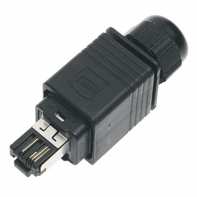 【09352210421】CONN MOD PLUG 8P4C SHIELDED