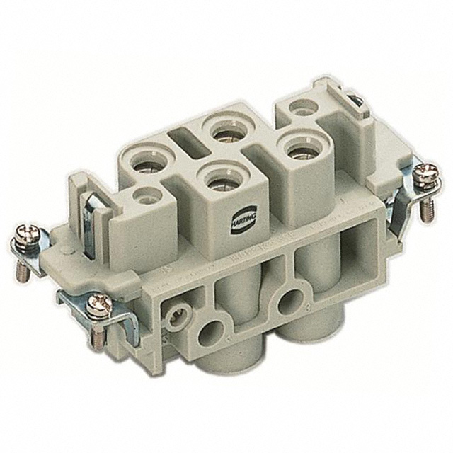【09380062711】INSERT FEMALE 4+0POS+1GND SCREW