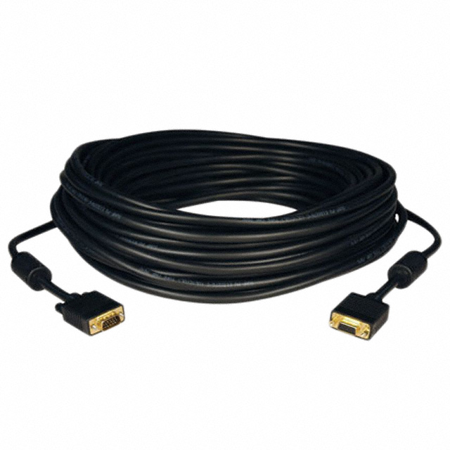 【P500-100-P】CABLE ASSY HD15 SHLD BLK 30.48M