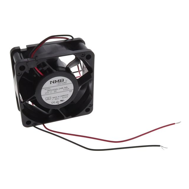 【06025SA-24K-AA-D0】FAN AXIAL 60X25MM 24VDC WIRE