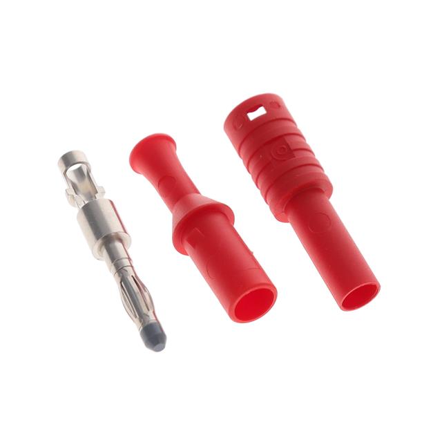 【9386RED】CONN BANANA PLUG SOLDER RED