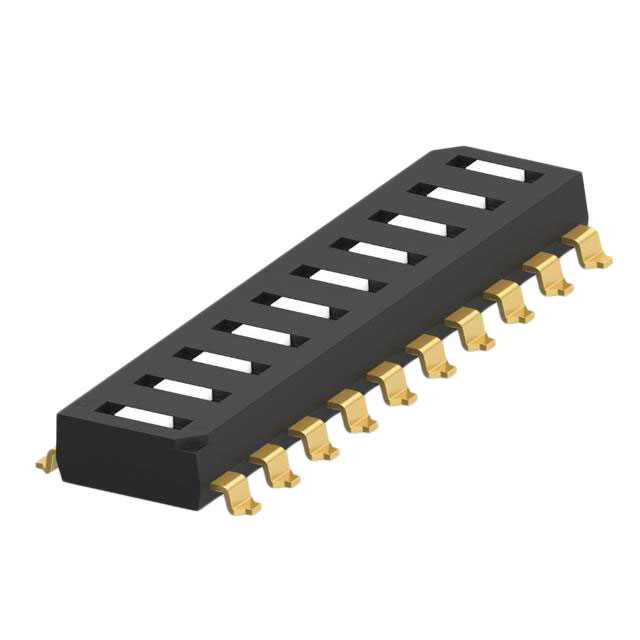 SWITCH SLIDE DIP SPST 0.025A 24V【1-1825006-9】
