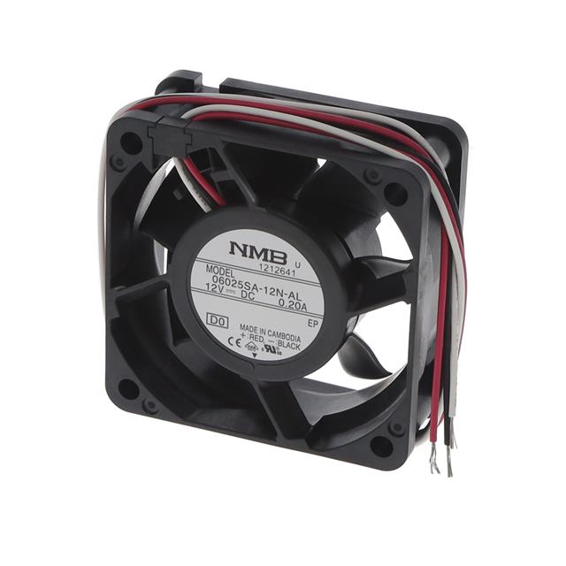 【06025SA-12N-AL-D0】FAN AXIAL 60X25MM 12VDC WIRE