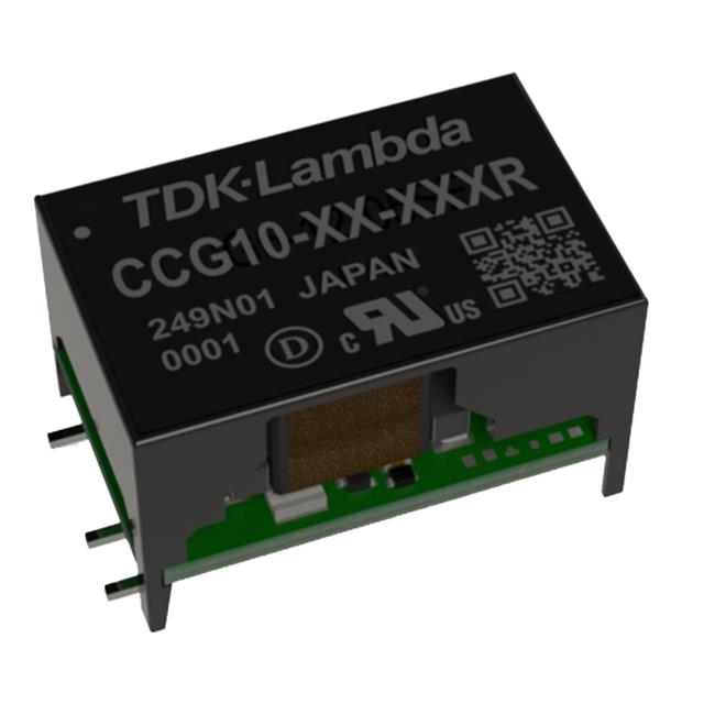 DC DC CONVERTER +/-12V 10.08W【CCG10-12-12DR】