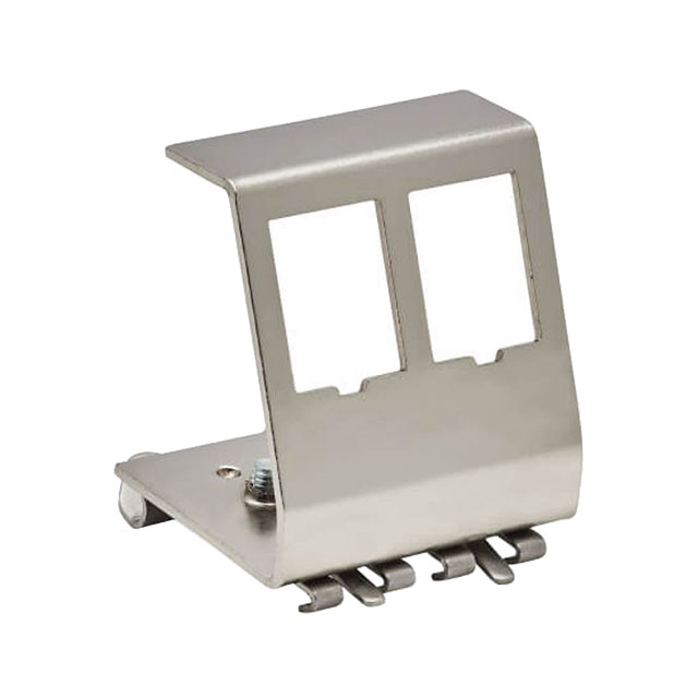 【N063-002】2-PORT METAL DIN-RAIL MOUNTING M